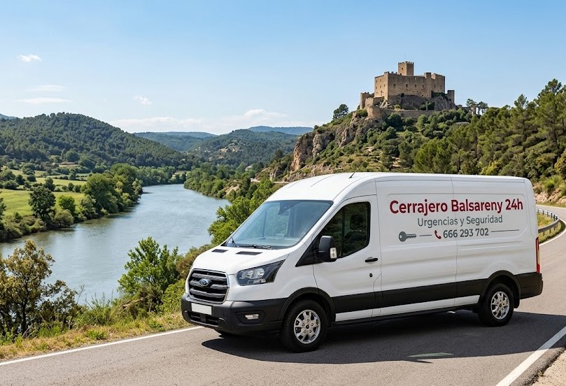 Furgoneta Cerrajero Balsareny Barcelona 24h